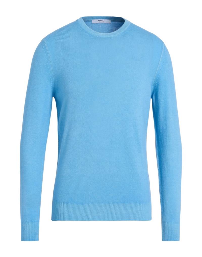 MASQ Pullover Herren Azurblau von MASQ
