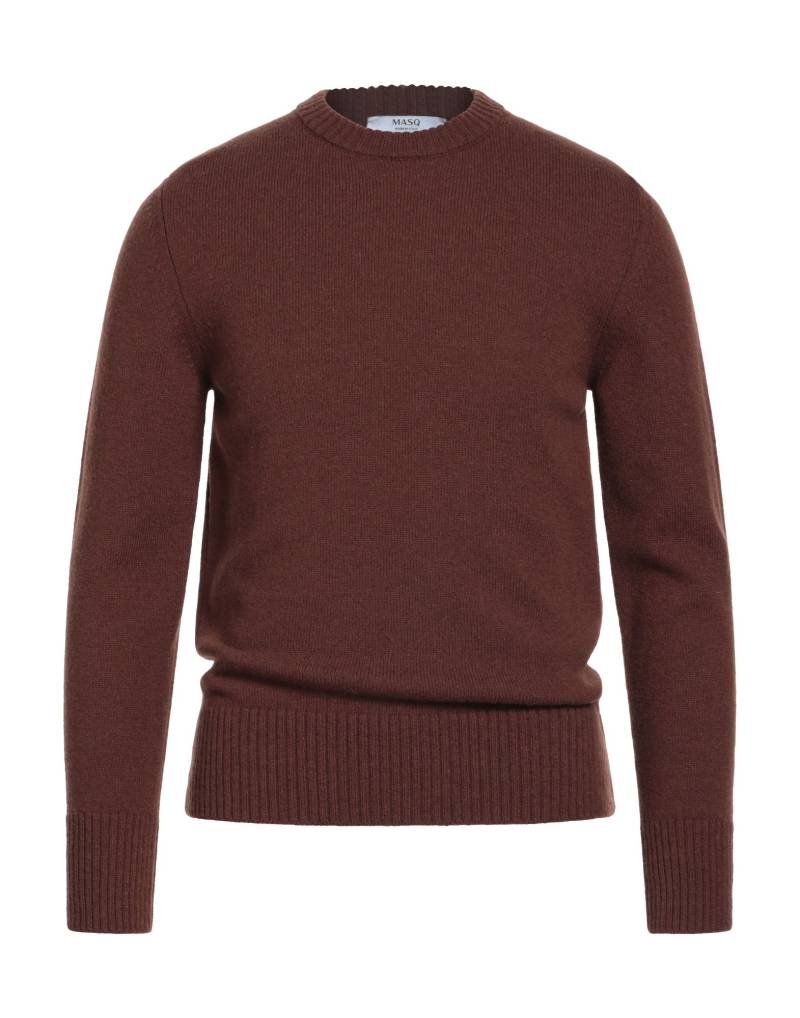 MASQ Pullover Herren Schokobraun von MASQ