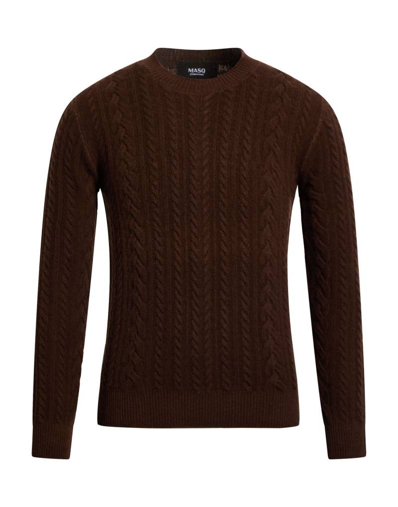 MASQ Pullover Herren Schokobraun von MASQ