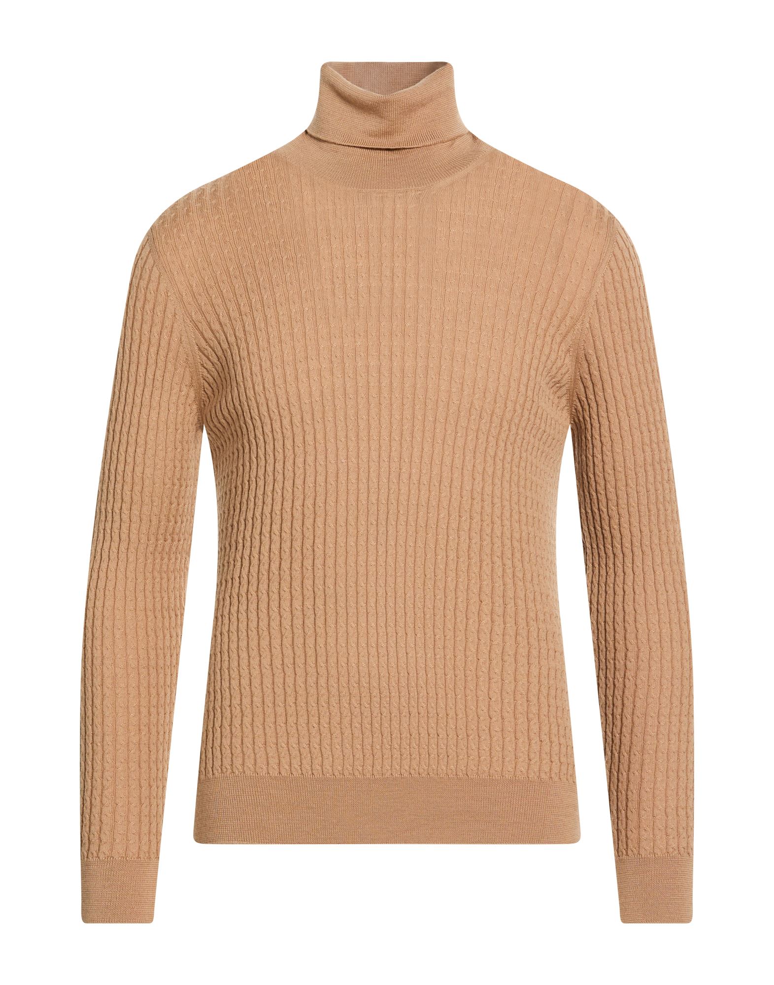 MASQ Rollkragenpullover Herren Kamel von MASQ