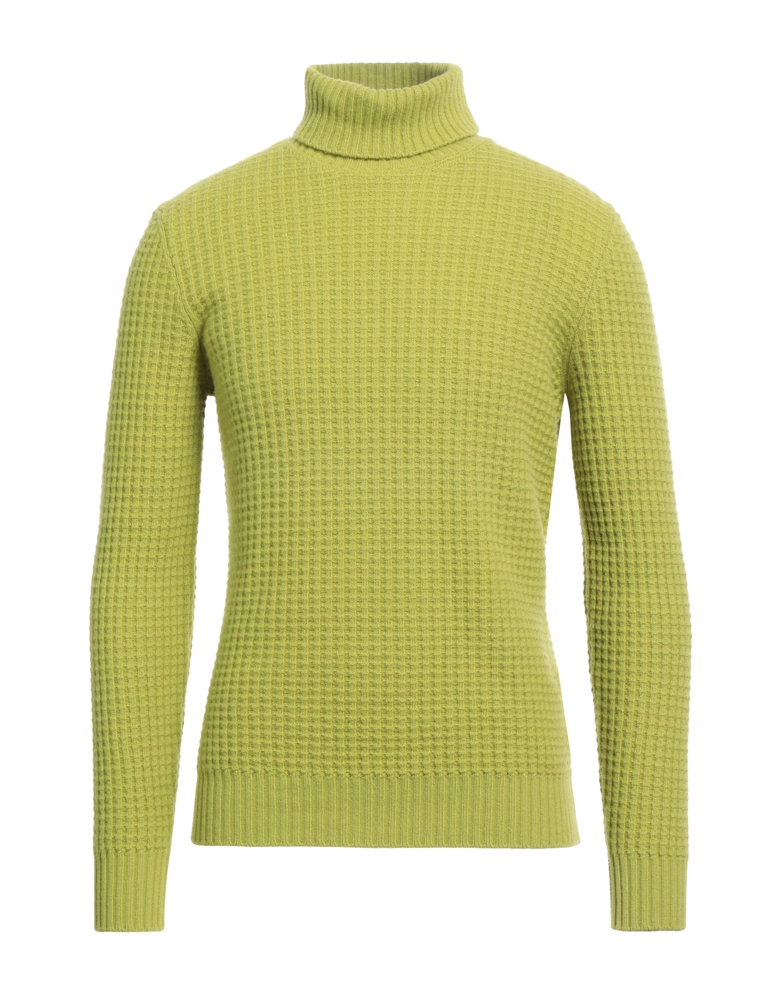 MASQ Rollkragenpullover Herren Limettengrün von MASQ