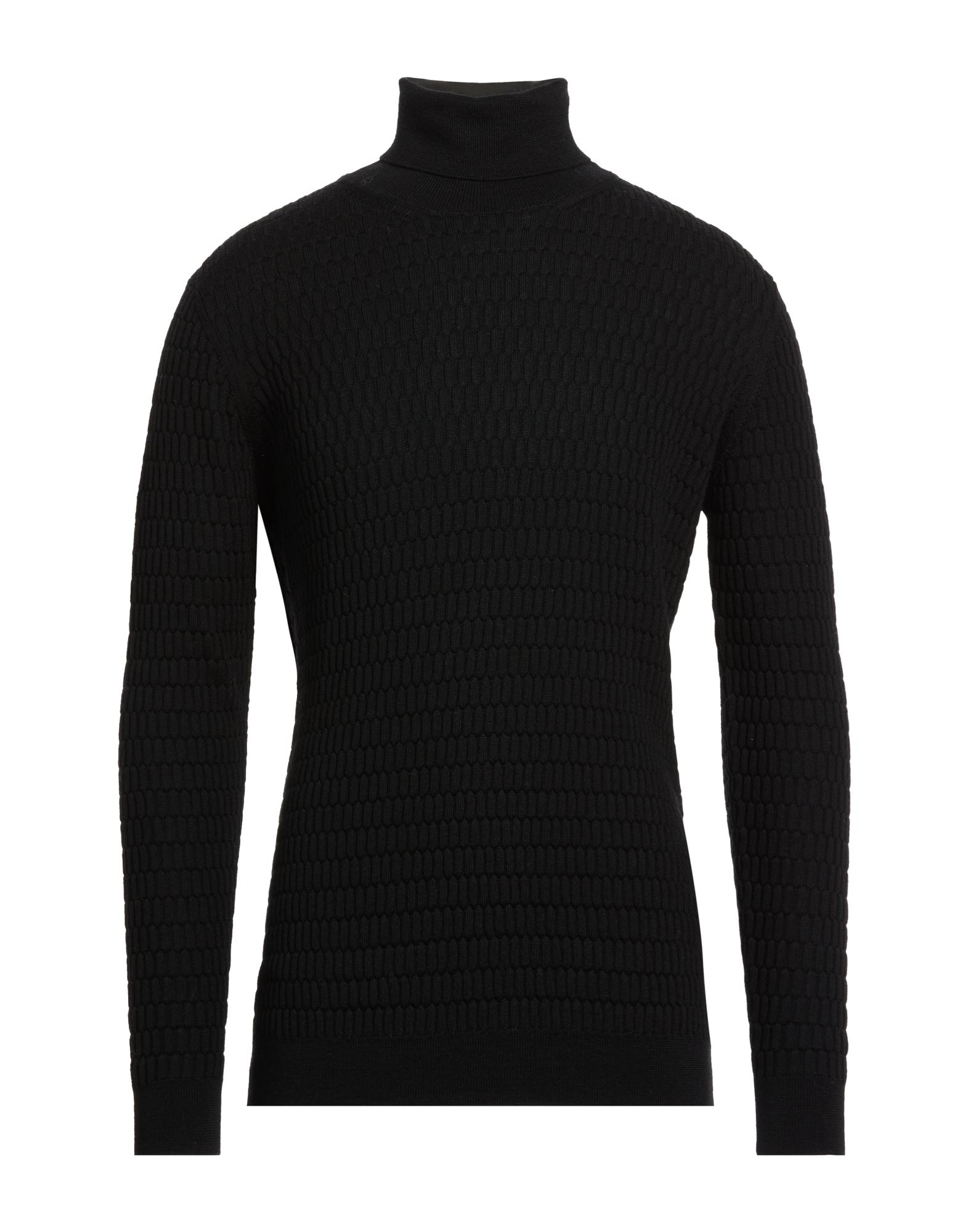 MASQ Rollkragenpullover Herren Schwarz von MASQ
