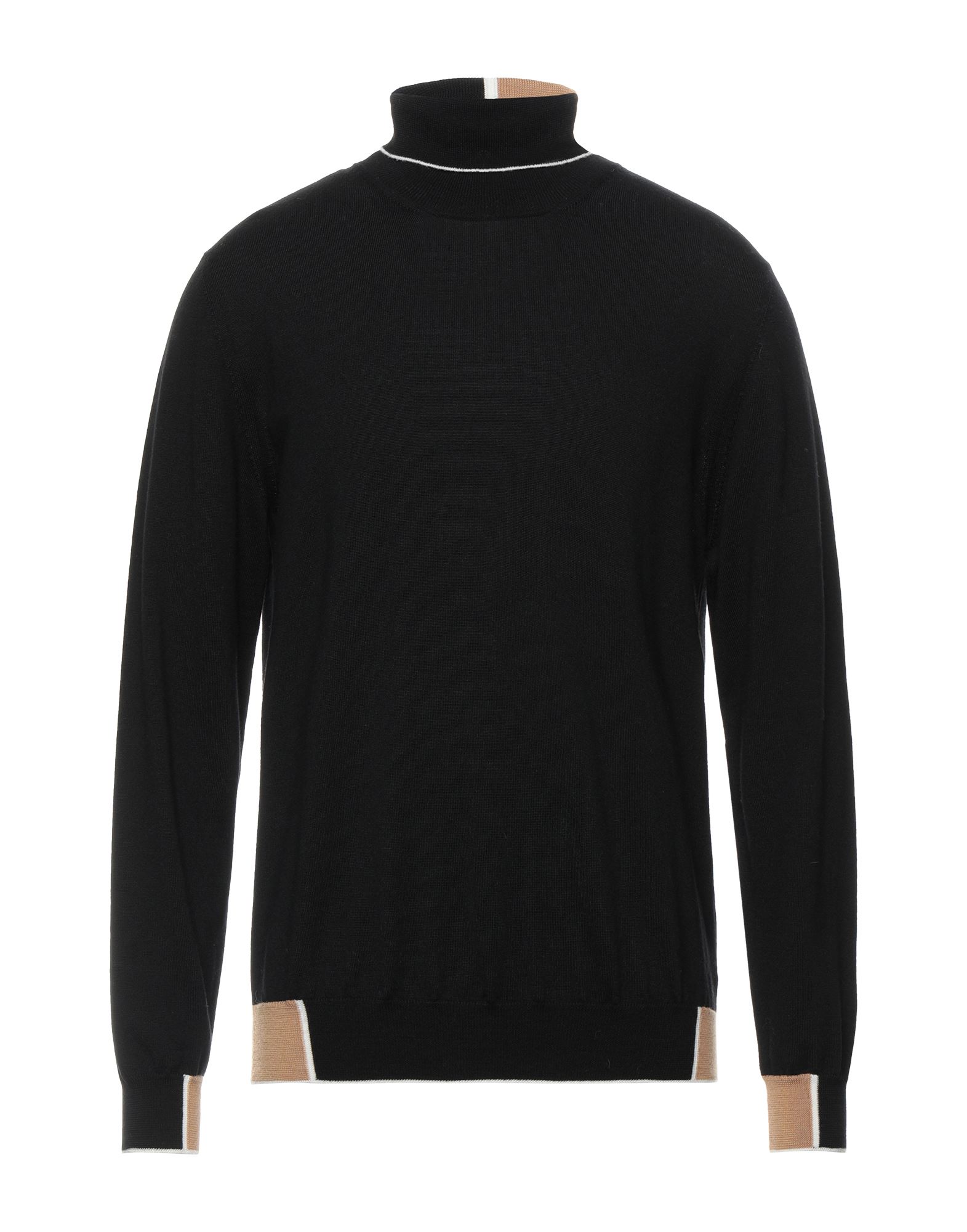 MASQ Rollkragenpullover Herren Schwarz von MASQ