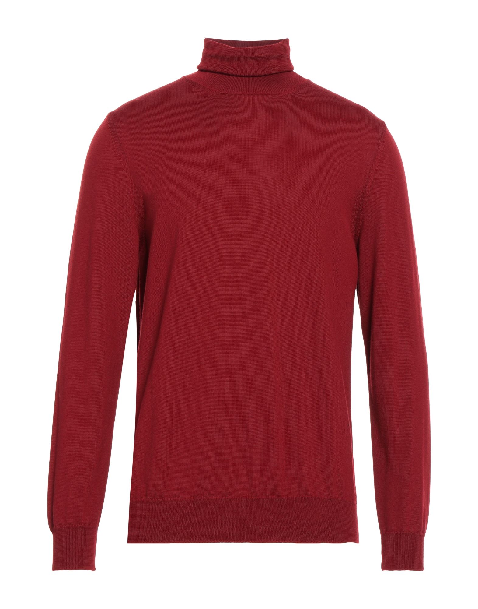 MASQ Rollkragenpullover Herren Ziegelrot von MASQ