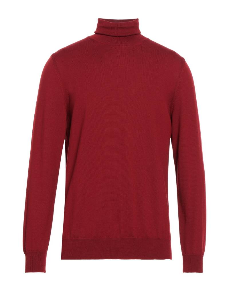 MASQ Rollkragenpullover Herren Ziegelrot von MASQ