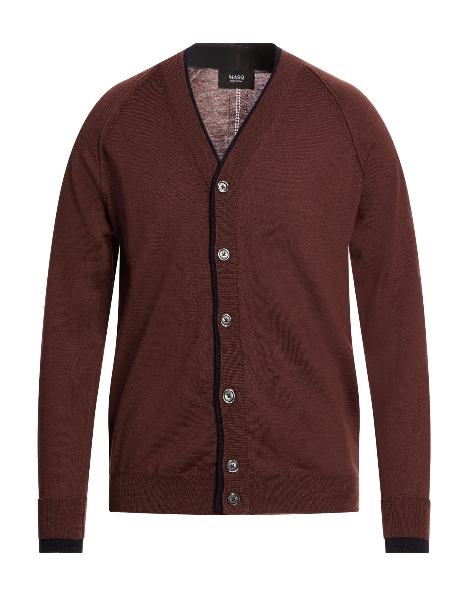 MASQ Strickjacke Herren Schokobraun von MASQ