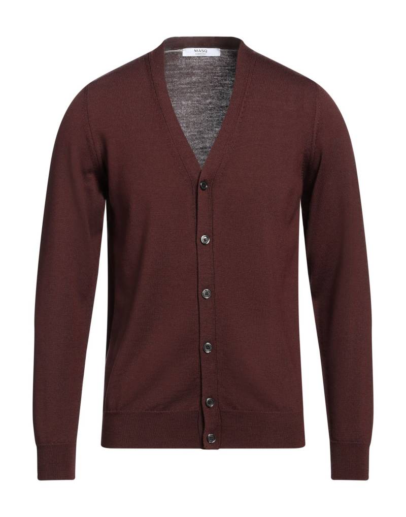 MASQ Strickjacke Herren Schokobraun von MASQ