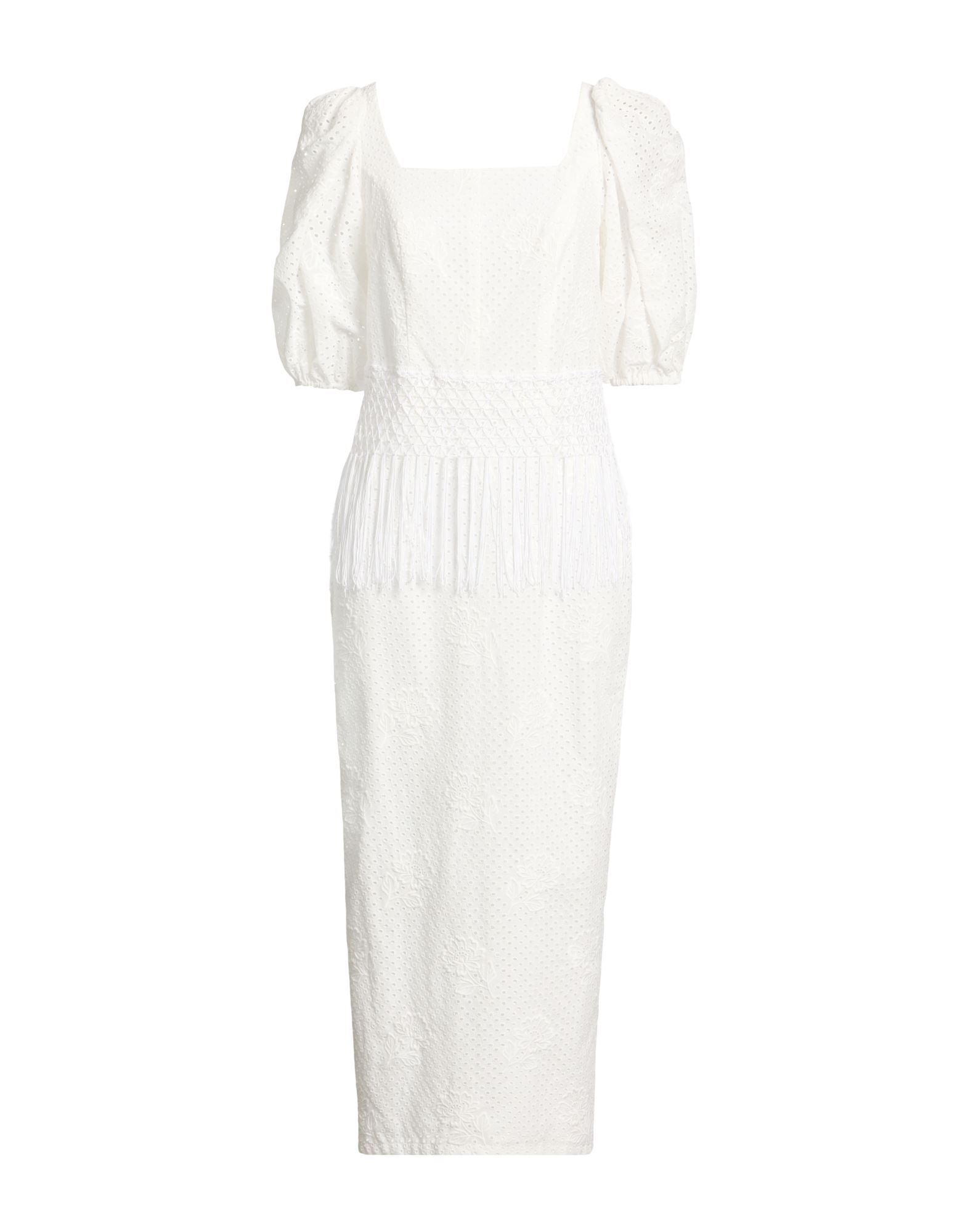 MÁSS by MATILDE CANO Midi-kleid Damen Weiß von MÁSS by MATILDE CANO