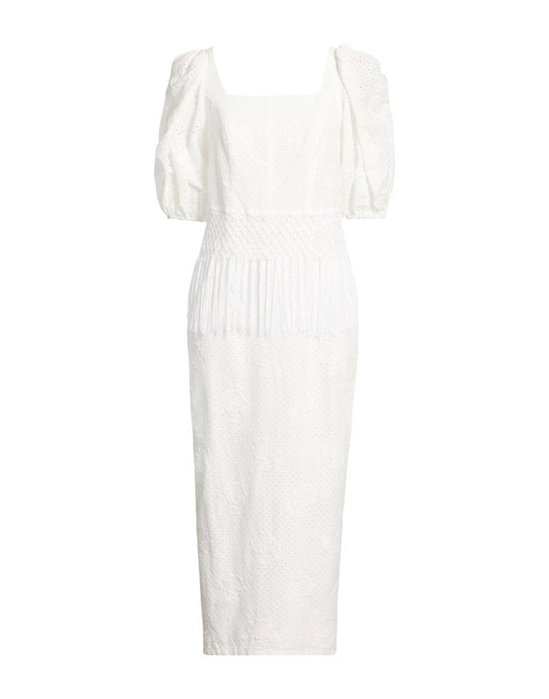 MÁSS by MATILDE CANO Midi-kleid Damen Weiß von MÁSS by MATILDE CANO