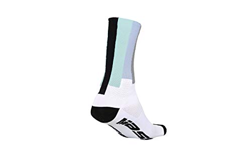 49648var - Fahrradsocken Omma Farbe Schwarz/Blau Größe L von MASSI