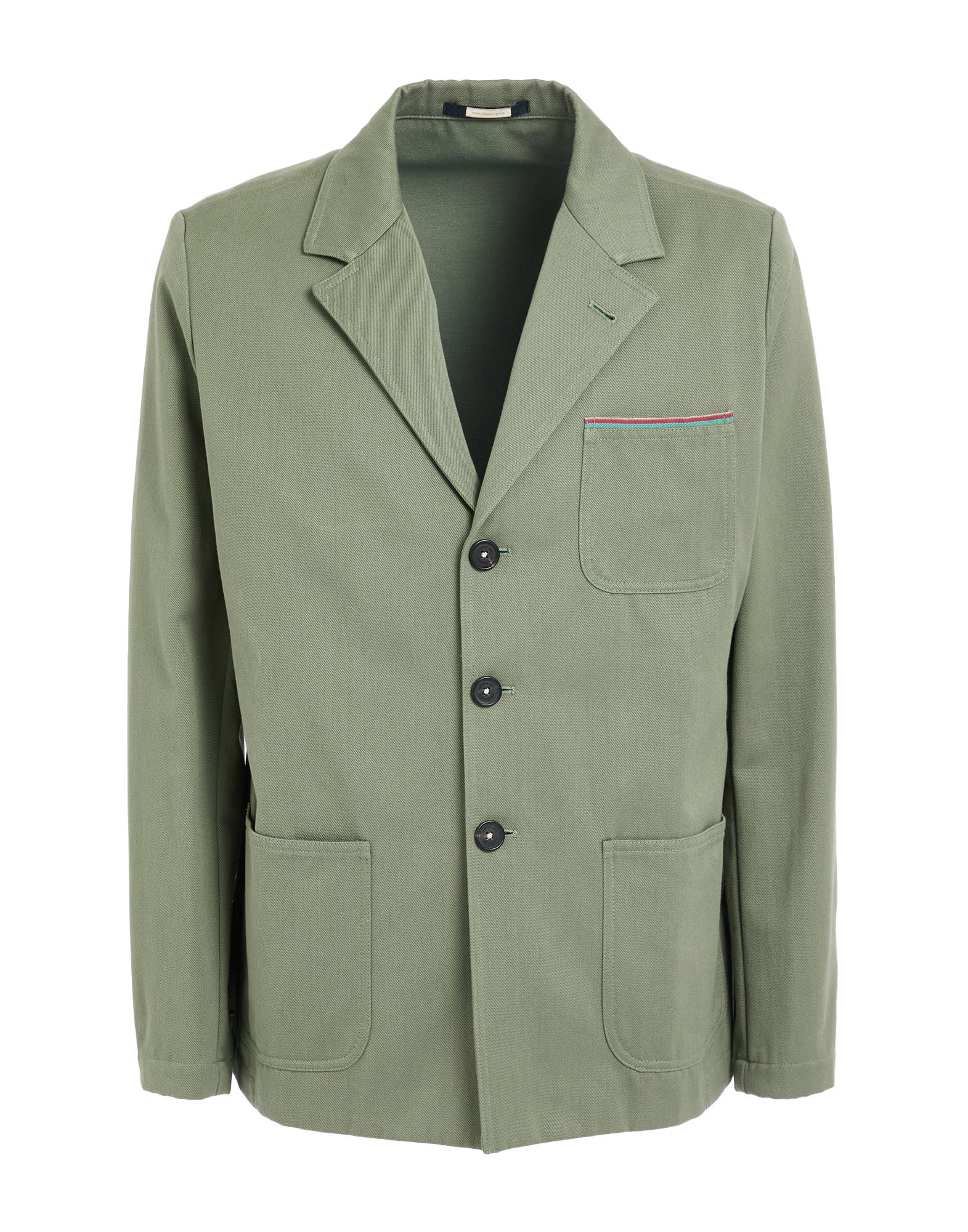 MASSIMO ALBA Blazer Herren Salbeigrün von MASSIMO ALBA