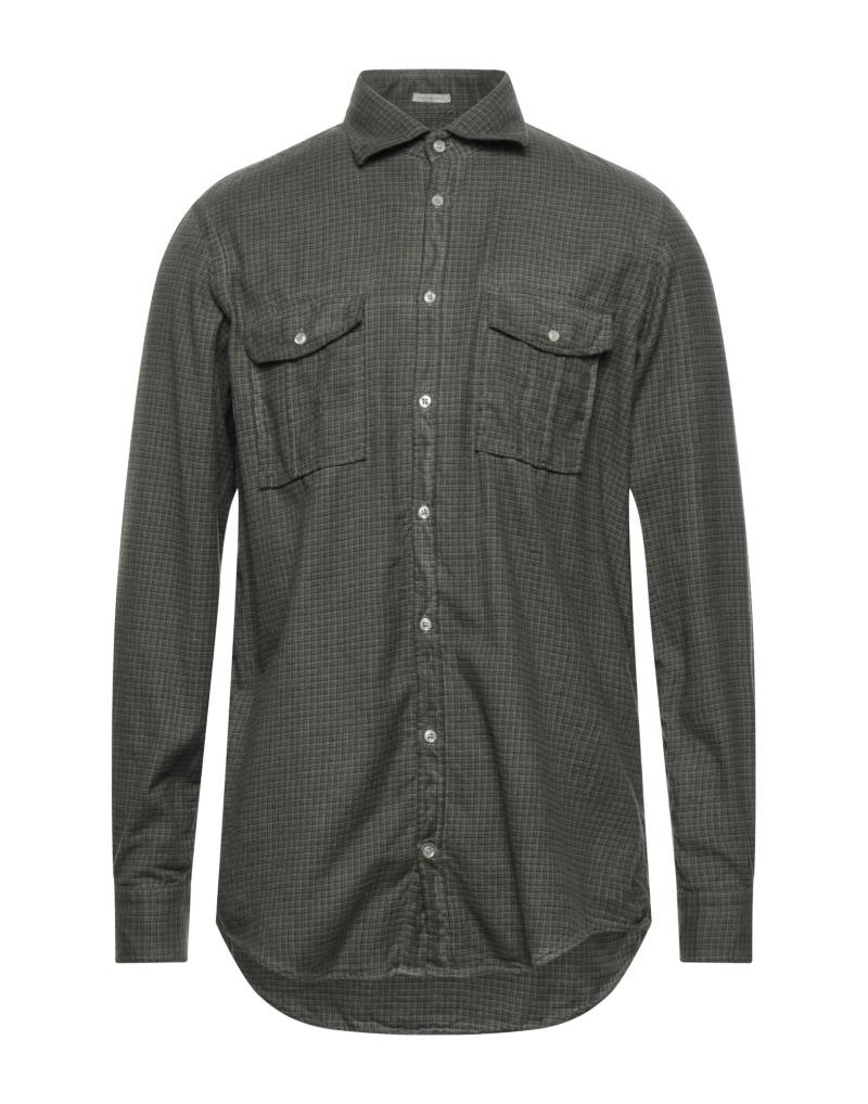 MASSIMO ALBA Hemd Herren Militärgrün von MASSIMO ALBA