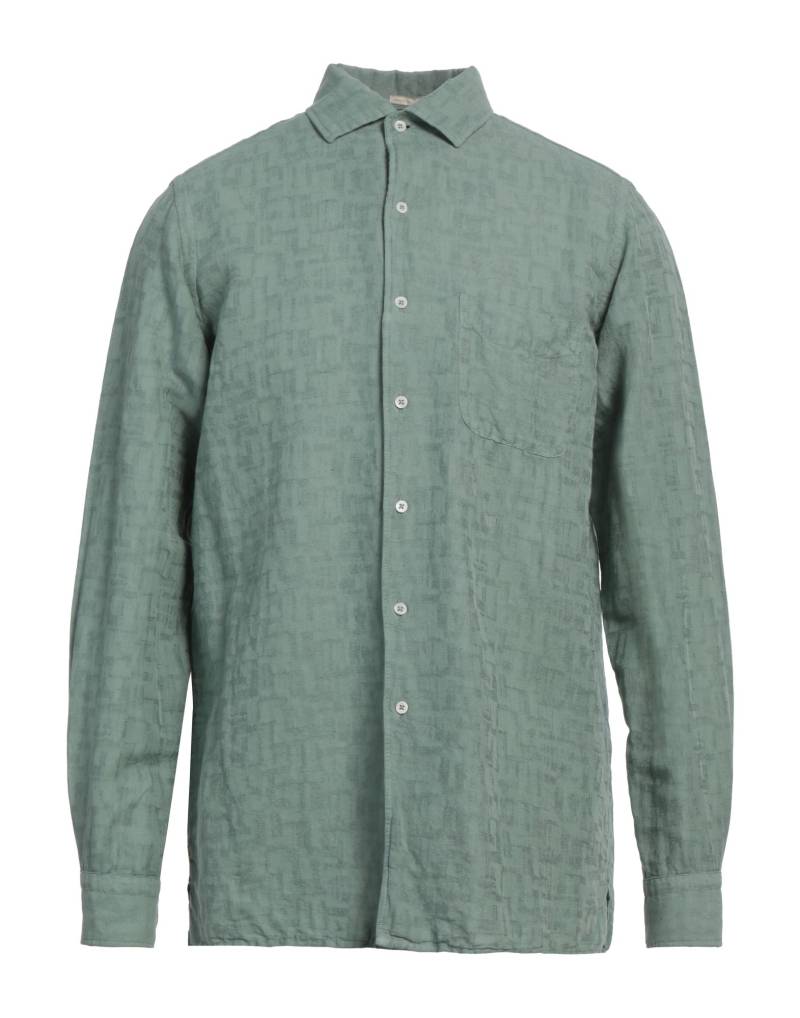 MASSIMO ALBA Hemd Herren Salbeigrün von MASSIMO ALBA