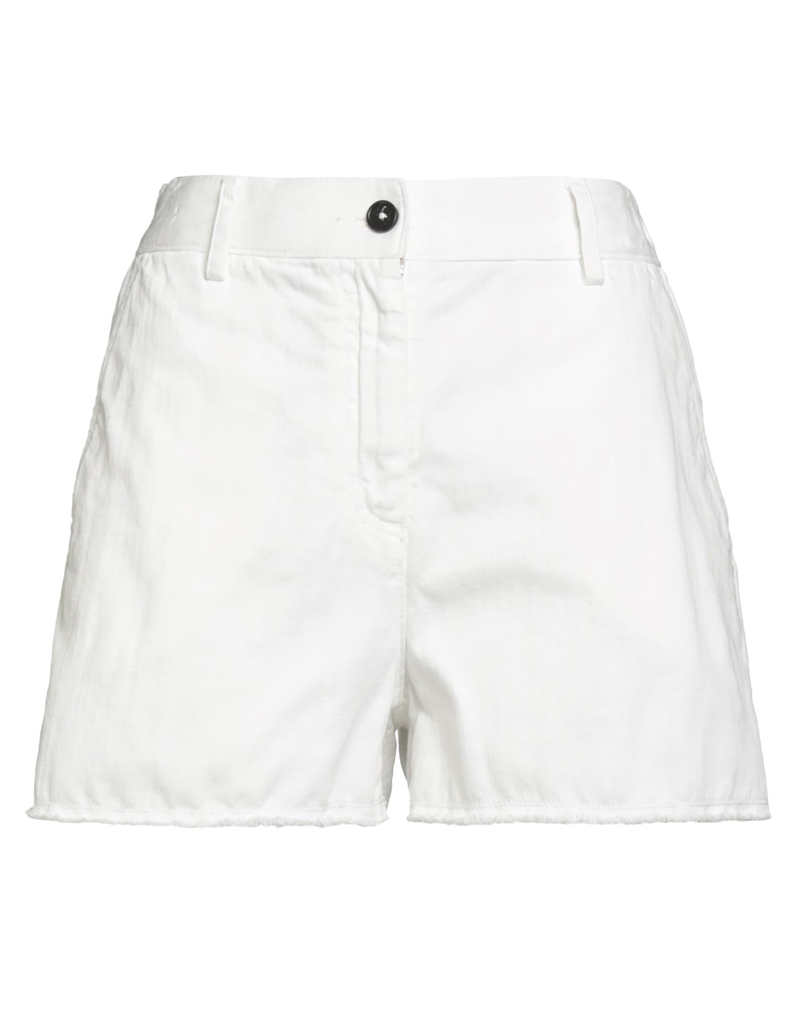 MASSIMO ALBA Jeansshorts Damen Weiß von MASSIMO ALBA