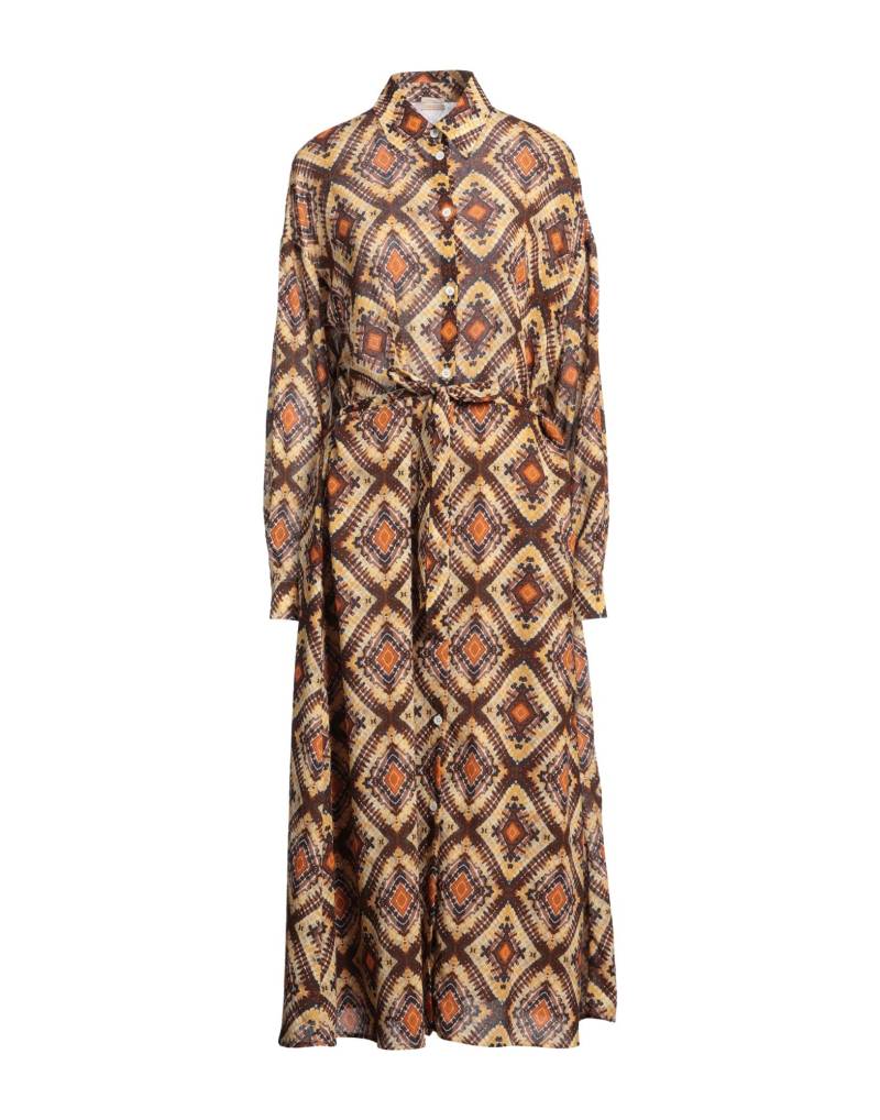 MASSIMO ALBA Maxi-kleid Damen Braun von MASSIMO ALBA