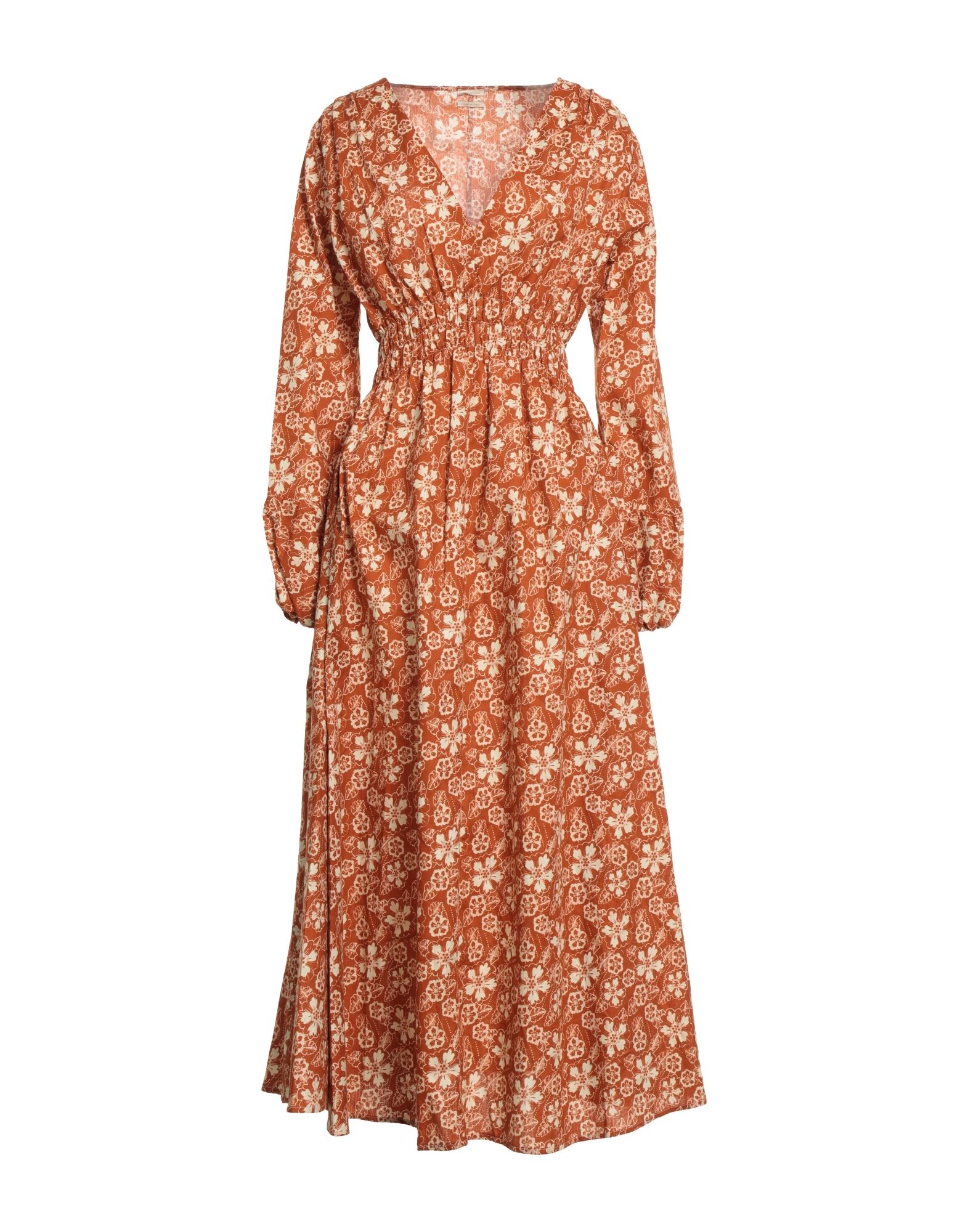 MASSIMO ALBA Maxi-kleid Damen Rostrot MASSIMO ALBA Maxi-kleid Damen Rostrot von MASSIMO ALBA