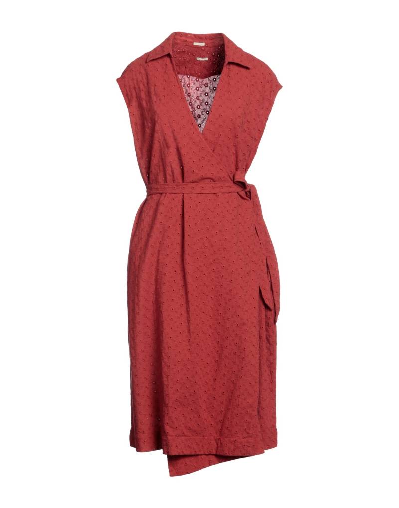 MASSIMO ALBA Midi-kleid Damen Ziegelrot von MASSIMO ALBA