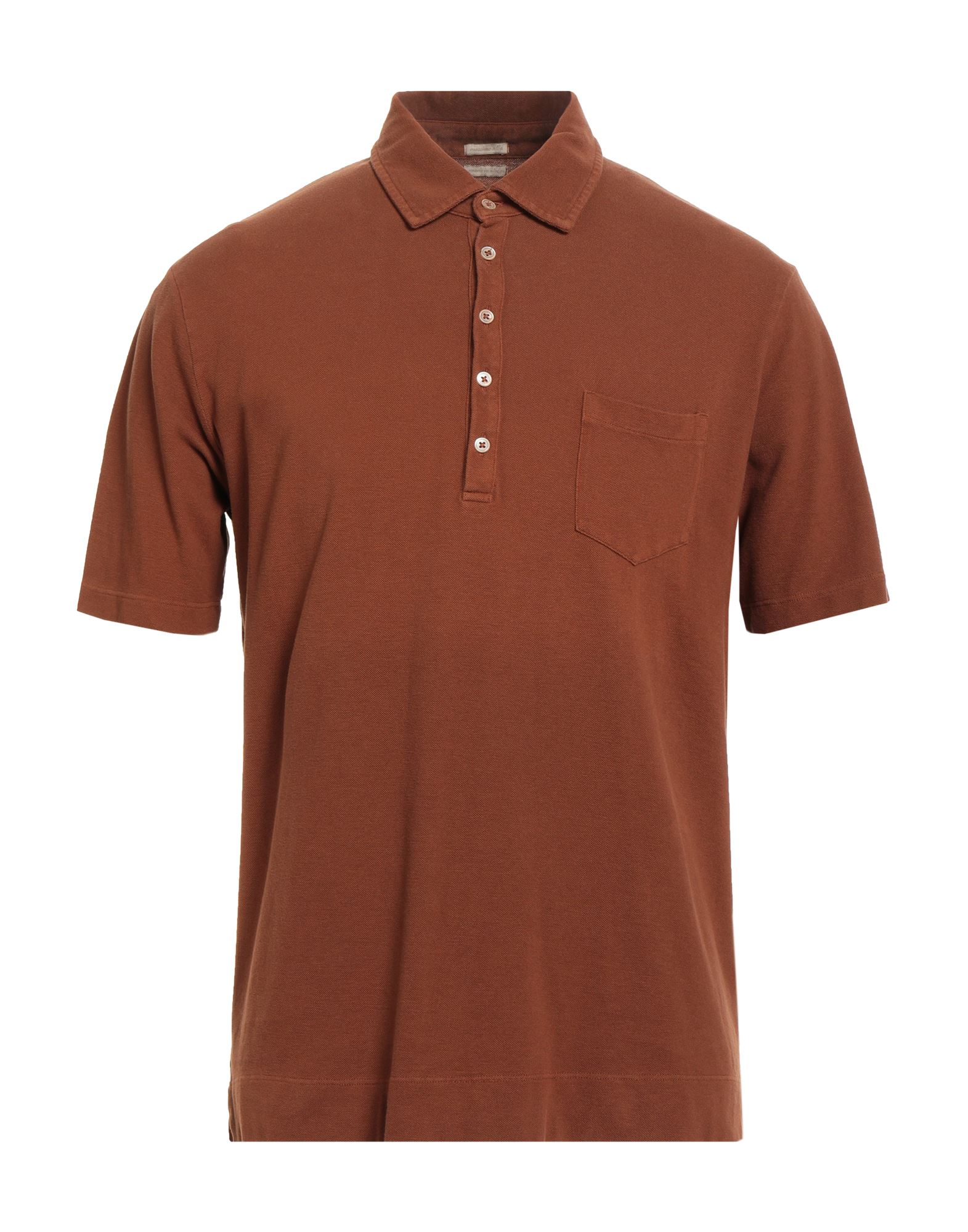 MASSIMO ALBA Poloshirt Herren Lederfarben von MASSIMO ALBA