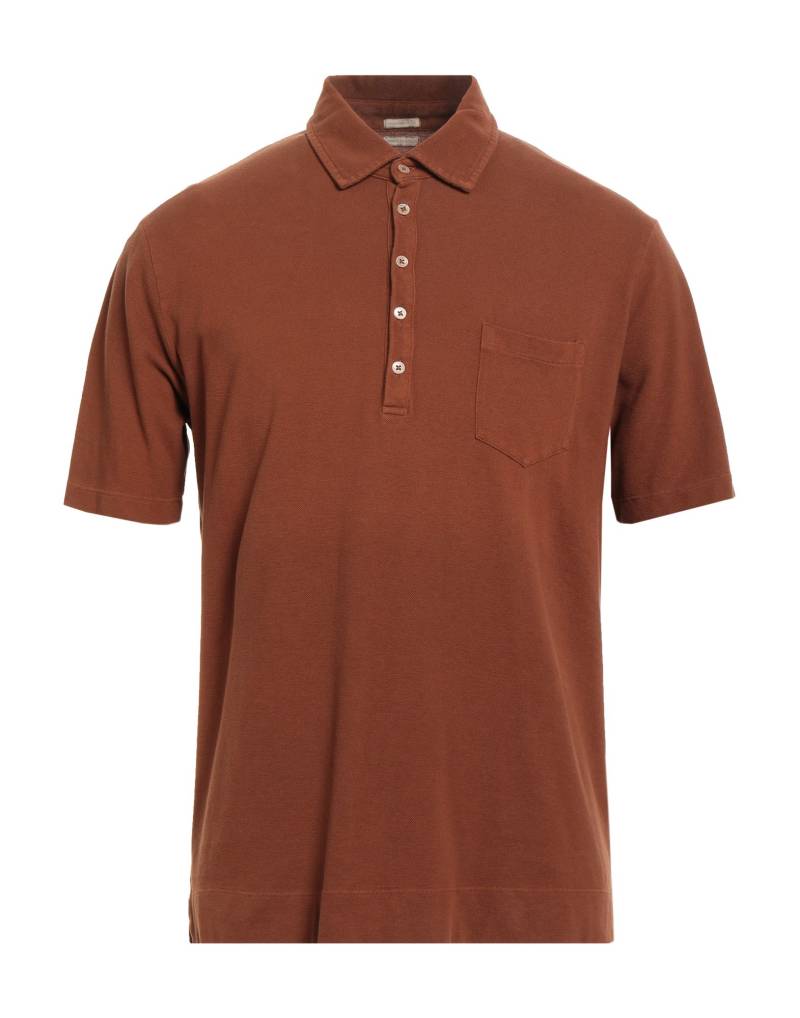 MASSIMO ALBA Poloshirt Herren Lederfarben von MASSIMO ALBA