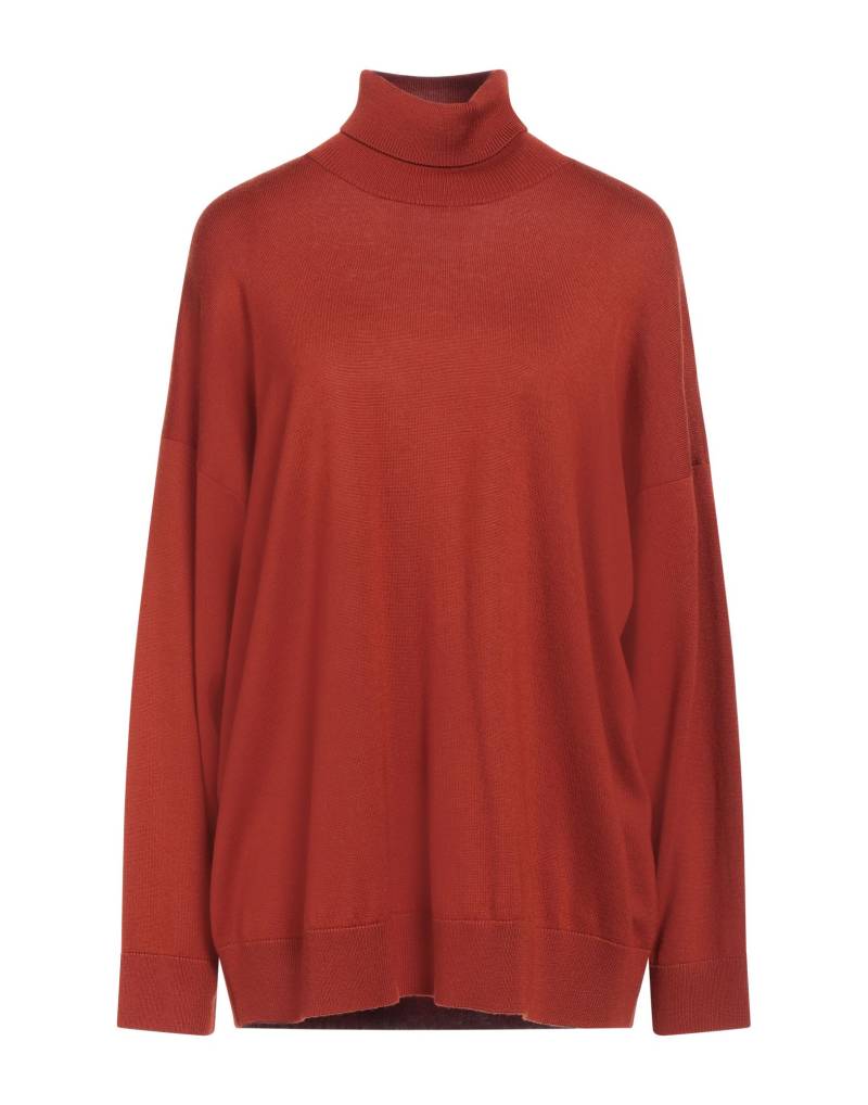 MASSIMO ALBA Rollkragenpullover Damen Rostrot von MASSIMO ALBA