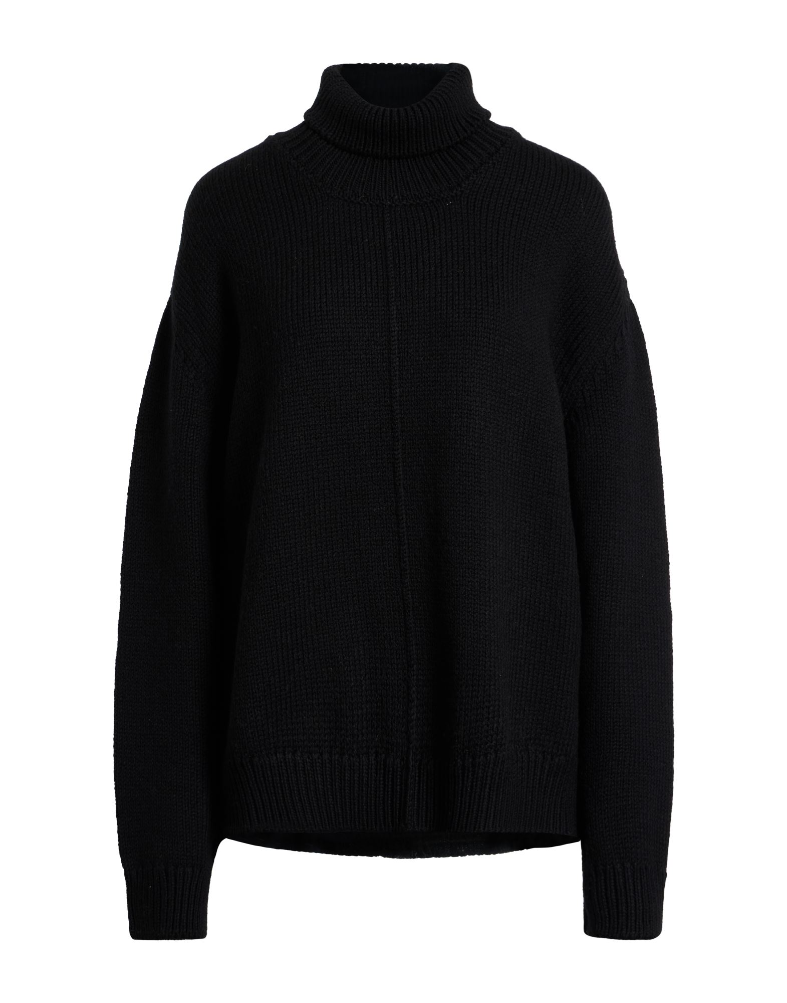 MASSIMO ALBA Rollkragenpullover Damen Schwarz von MASSIMO ALBA