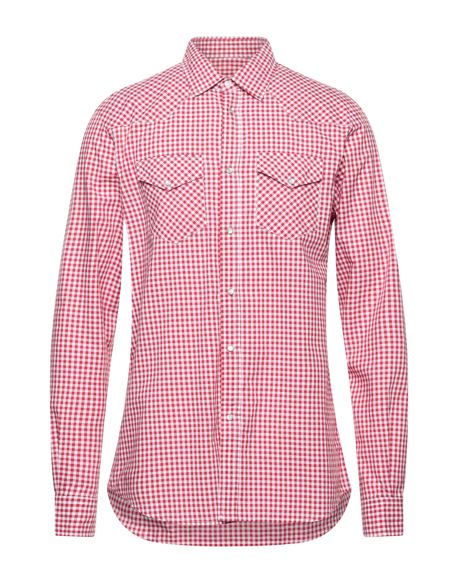 MASSIMO REBECCHI Hemd Herren Rot von MASSIMO REBECCHI