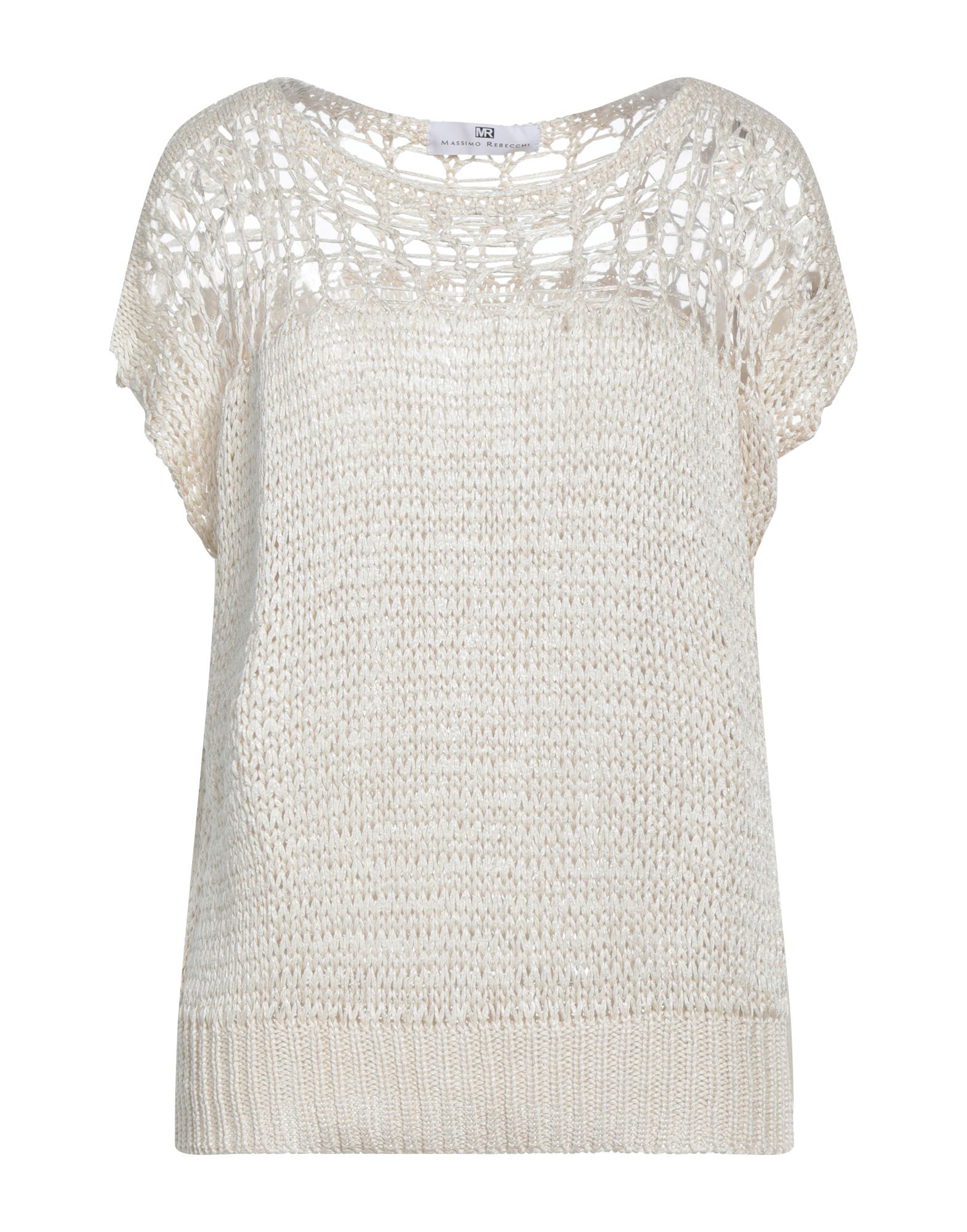 MASSIMO REBECCHI Pullover Damen Beige von MASSIMO REBECCHI