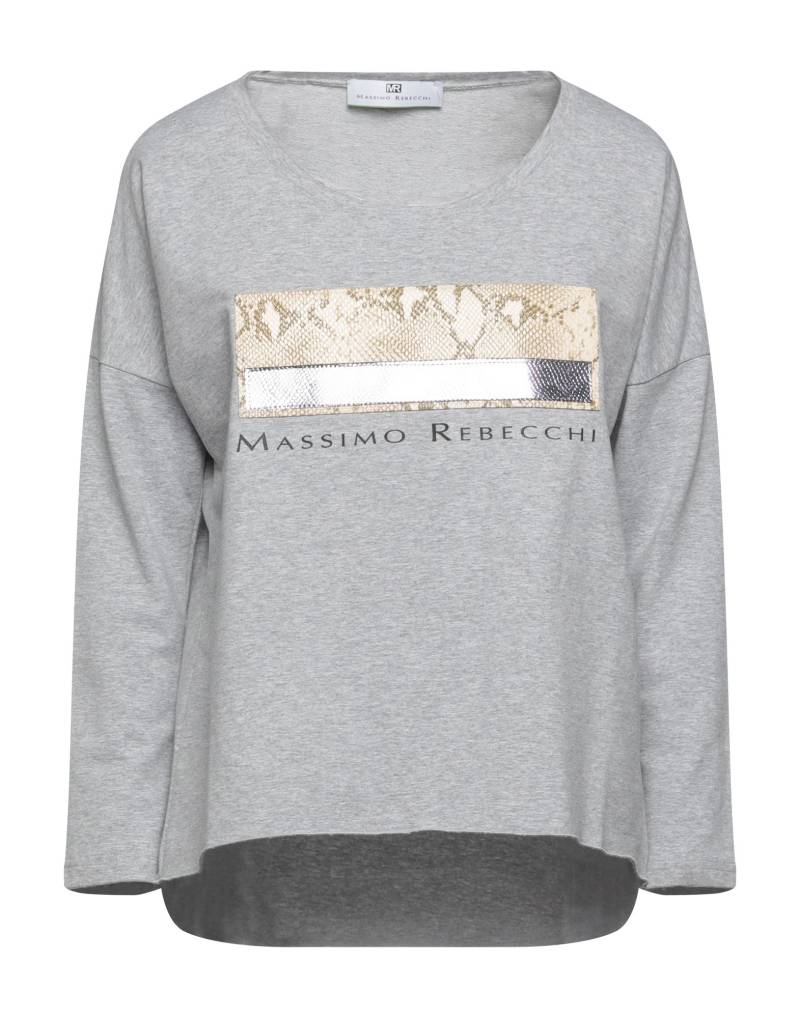 MASSIMO REBECCHI Sweatshirt Damen Grau von MASSIMO REBECCHI