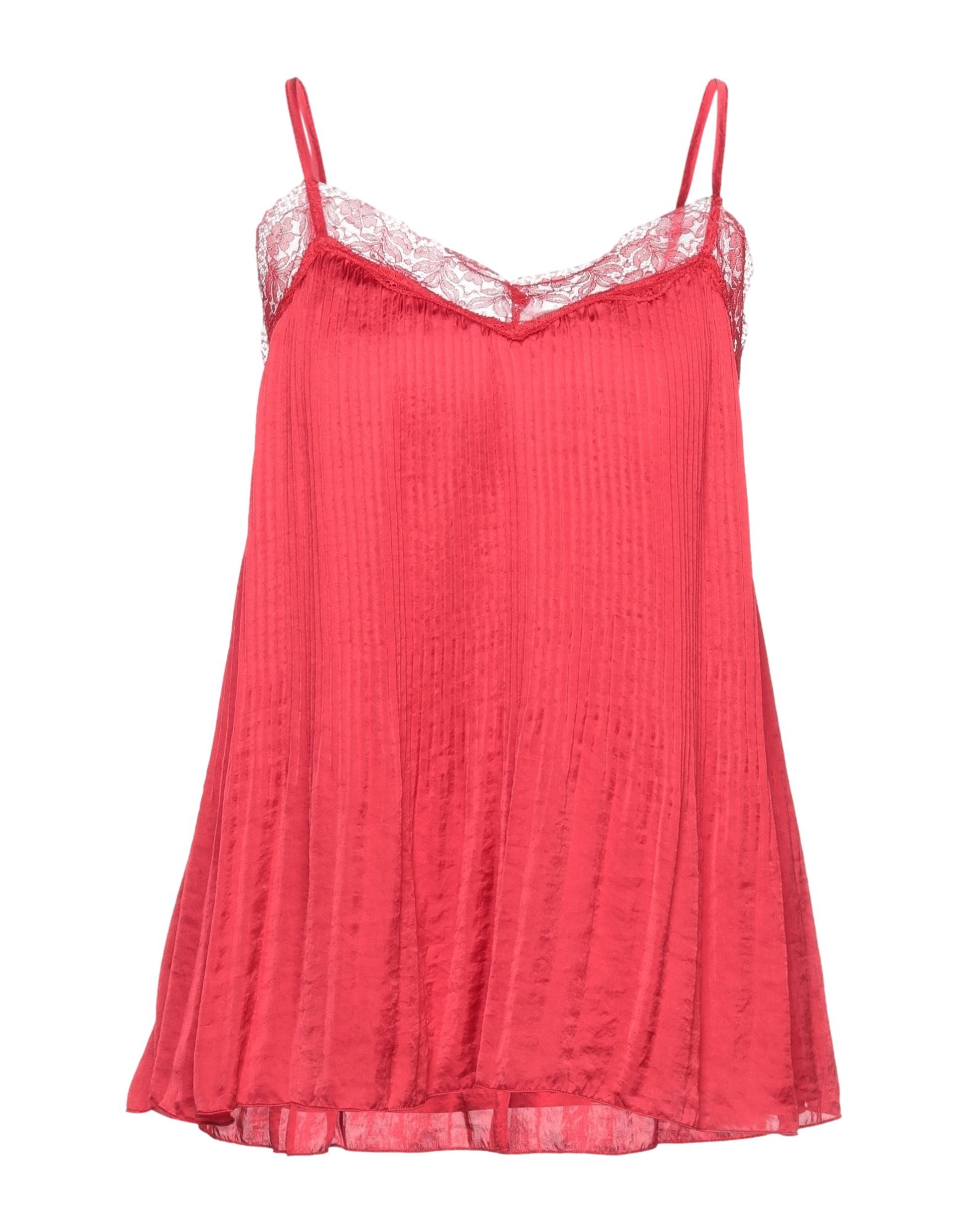 MASSIMO REBECCHI Top Damen Rot von MASSIMO REBECCHI