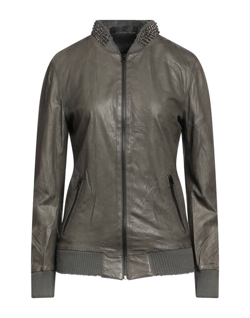 MASSIMO SABBADIN Jacke & Anorak Damen Dunkelgrün von MASSIMO SABBADIN