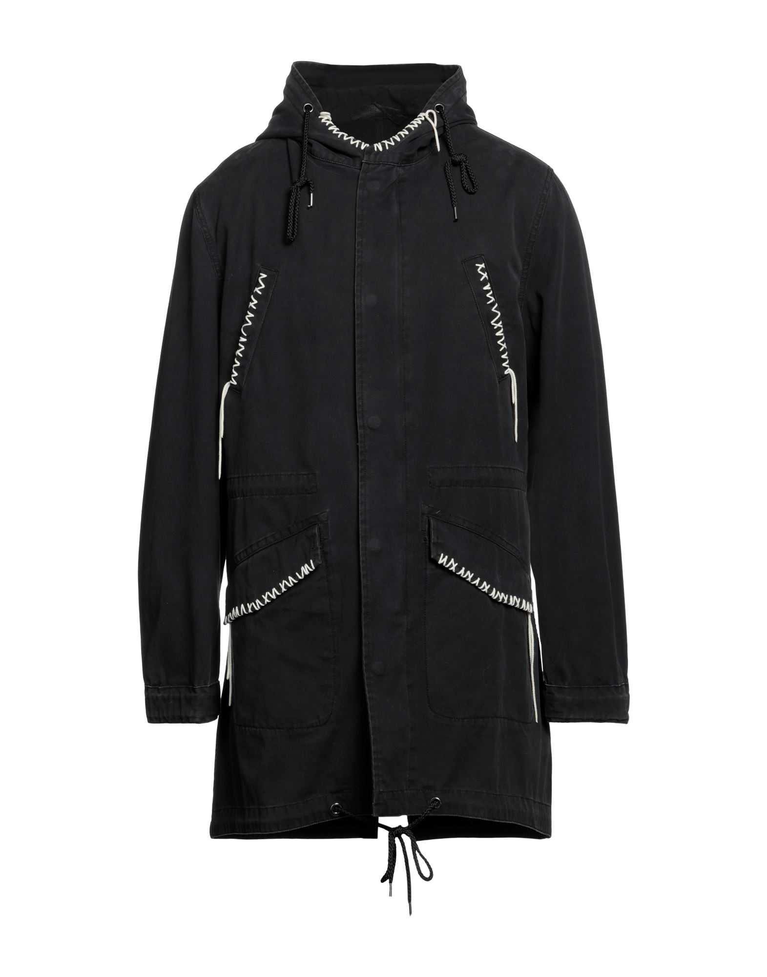 MASSIMO SABBADIN Jacke, Mantel & Trenchcoat Herren Schwarz von MASSIMO SABBADIN