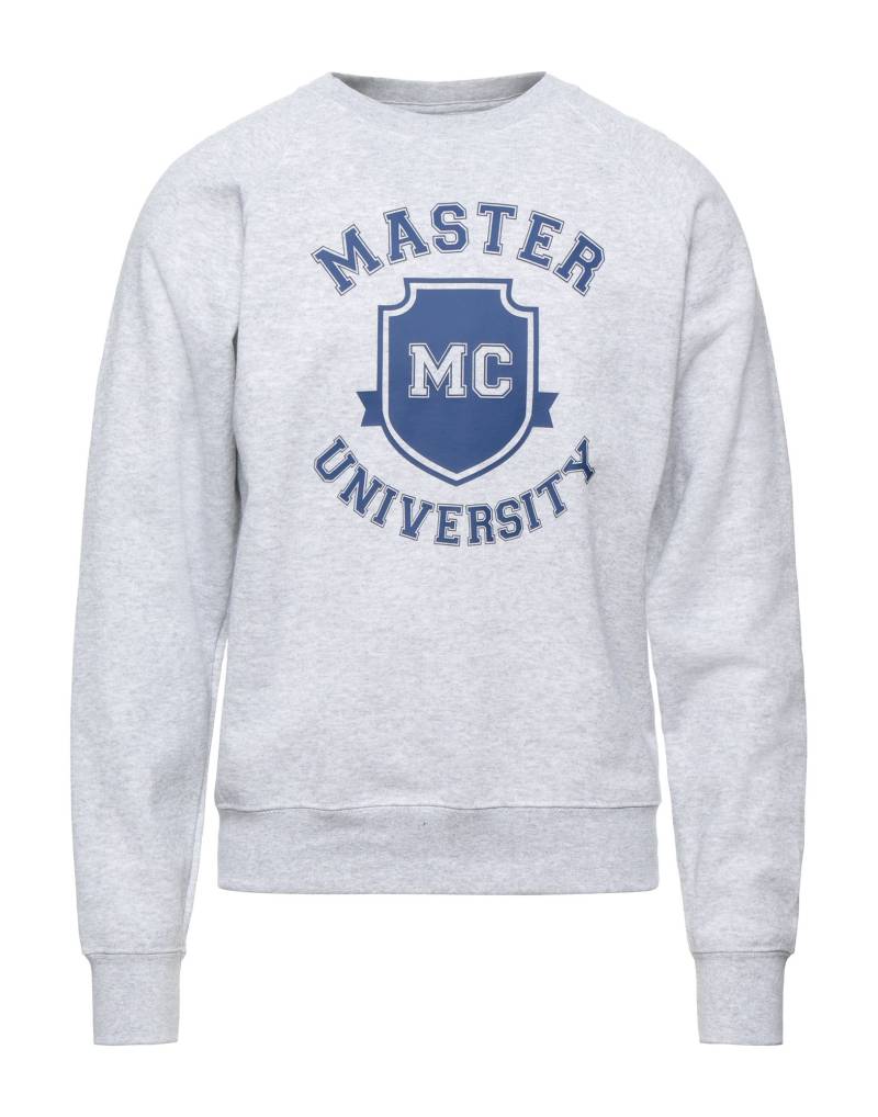 MASTER COAT Sweatshirt Herren Hellgrau von MASTER COAT