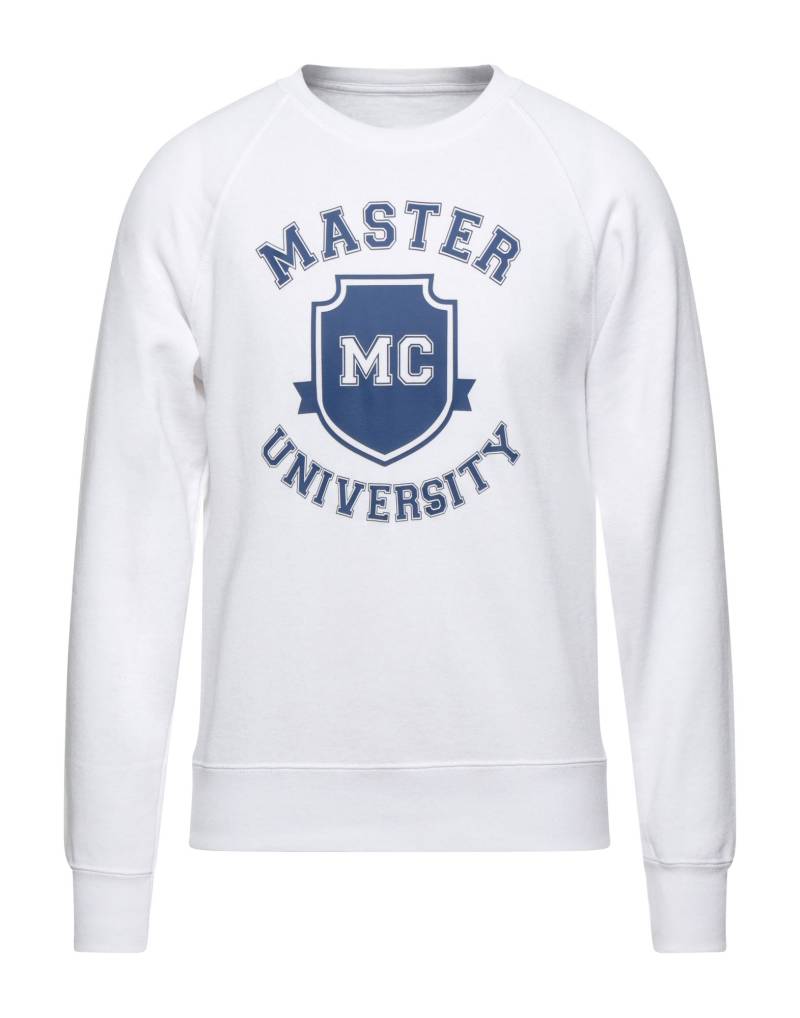 MASTER COAT Sweatshirt Herren Weiß von MASTER COAT