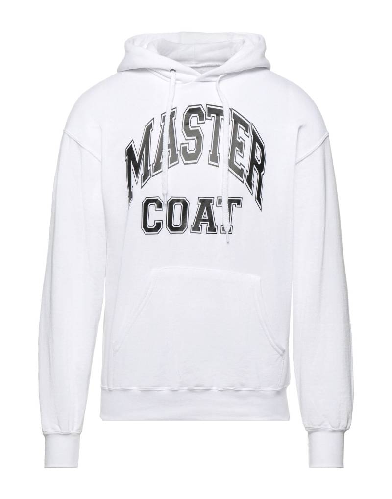 MASTER COAT Sweatshirt Herren Weiß von MASTER COAT