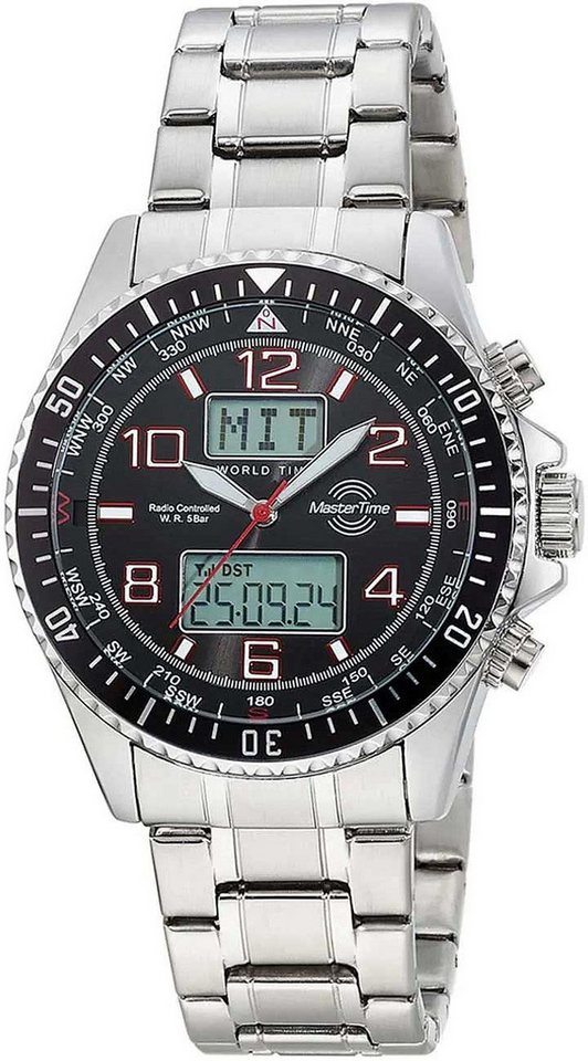 MASTER TIME Funkuhr Herrenuhr Funkarmbanduhr - Master Time Modell: MTGA-10920-22M MASTER TIME Funkuhr Herrenuhr Funkarmbanduhr - Master Time Modell: MTGA-10920-22M von MASTER TIME