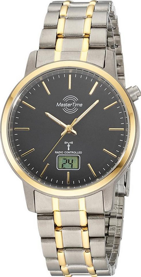 MASTER TIME Quarzuhr Expert Titan Herrenfunkuhr von MASTER TIME