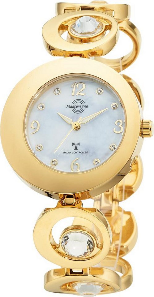 MASTER TIME Quarzuhr Lady Line Damenfunkuhr von MASTER TIME