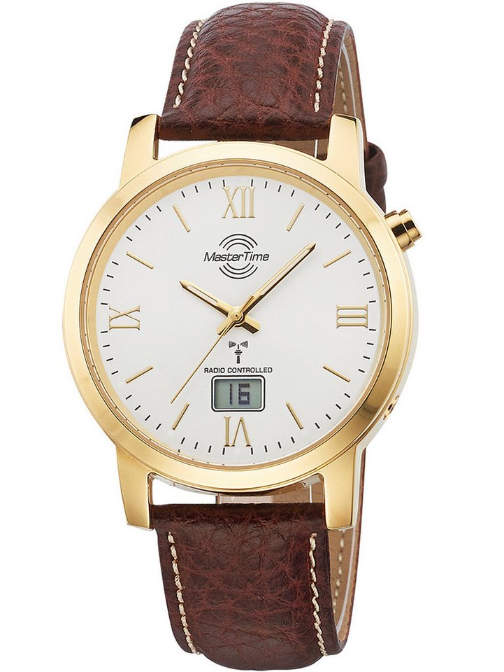 MASTER TIME Quarzuhr Master Time MTGA-10298-13L Funk Basic Series Herrenuhr 41mm 3ATM Master Time MTGA-10298-13L Funk Basic Series Herrenuhr 41mm 3ATM von MASTER TIME