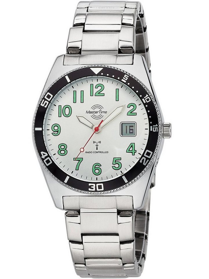MASTER TIME Quarzuhr Master Time MTGA-10859-41M Funkuhr Herrenuhr 42mm 5ATM Master Time MTGA-10859-41M Funkuhr Herrenuhr 42mm 5ATM von MASTER TIME