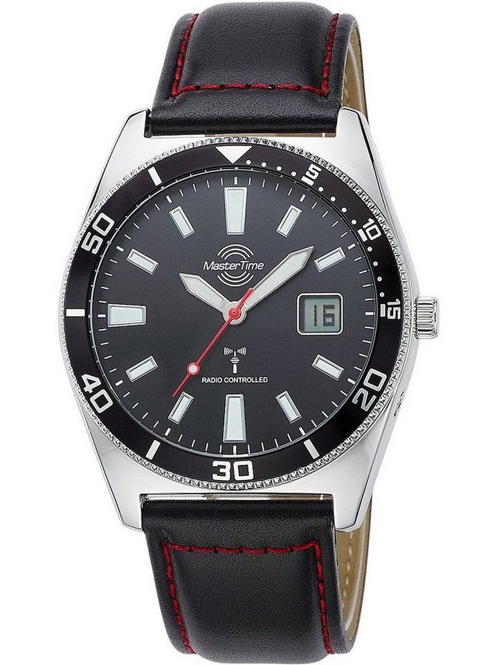 MASTER TIME Quarzuhr Master Time MTGA-10860-21L Funkuhr Herrenuhr 42mm 5ATM Master Time MTGA-10860-21L Funkuhr Herrenuhr 42mm 5ATM von MASTER TIME