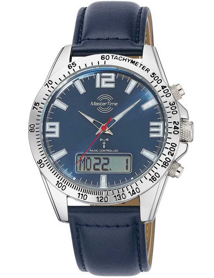 MASTER TIME Quarzuhr Master Time MTGA-10876-32L Herrenuhr Sporty Big Date Chronograph Master Time MTGA-10876-32L Herrenuhr Sporty Big Date Chronograph von MASTER TIME