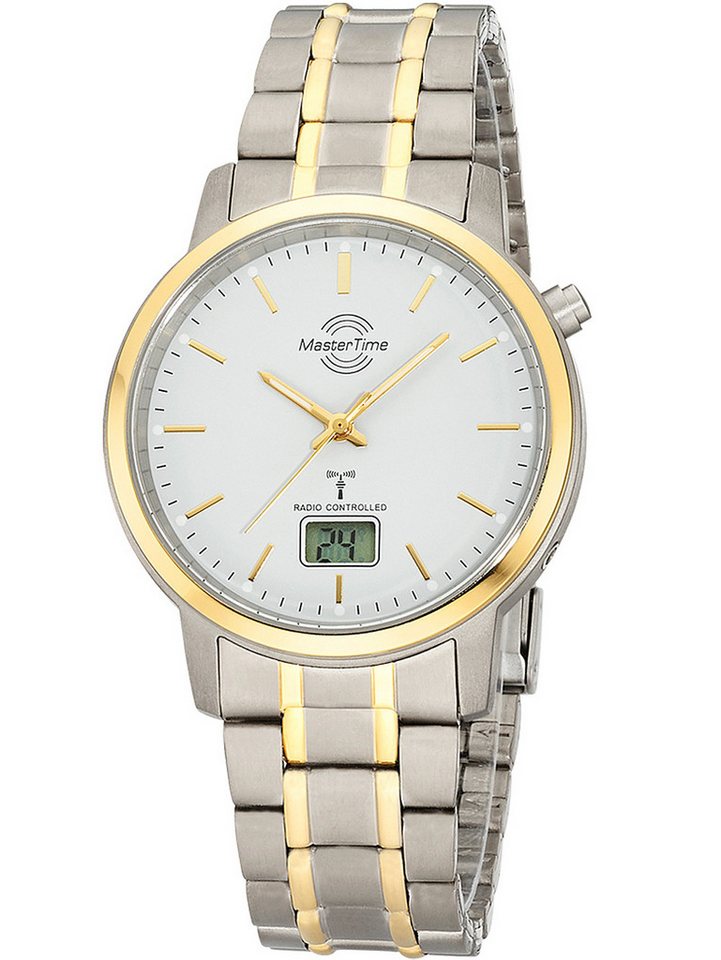 MASTER TIME Quarzuhr Master Time MTGT-10751-51M Funk Titan Basic II Herrenuhr 41mm 5ATM Master Time MTGT-10751-51M Funk Titan Basic II Herrenuhr 41mm 5ATM von MASTER TIME