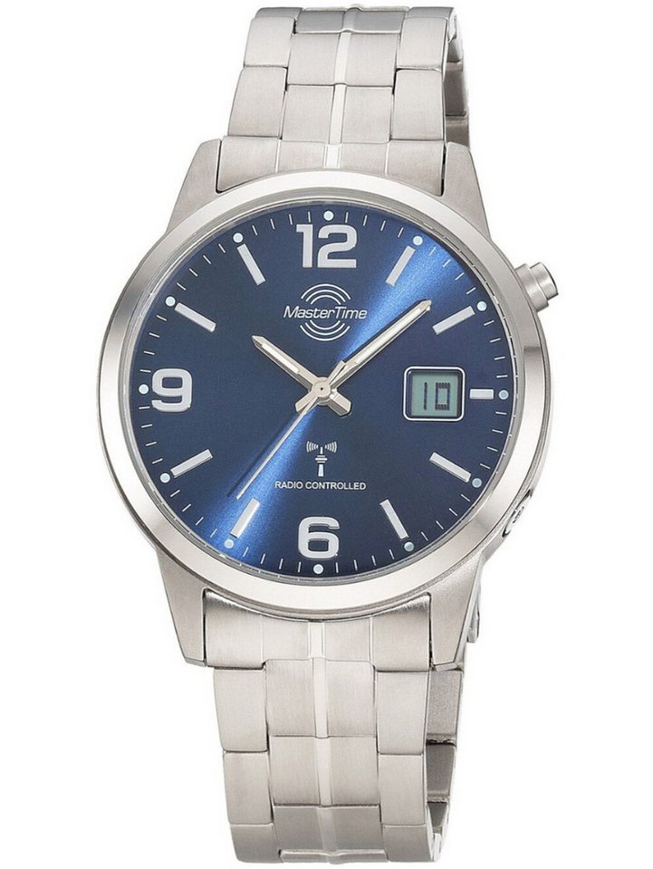 MASTER TIME Quarzuhr Master Time MTGT-10953-32M Herrenuhr Funk Expert Titan 40mm 5ATM Master Time MTGT-10953-32M Herrenuhr Funk Expert Titan 40mm 5ATM von MASTER TIME