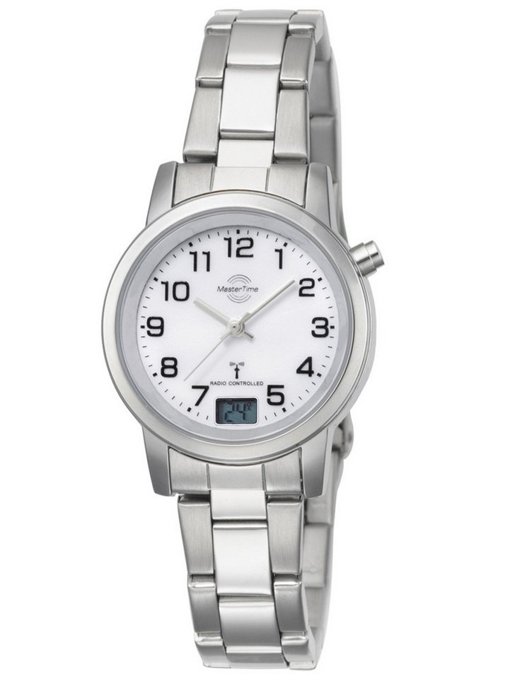 MASTER TIME Quarzuhr Master Time MTLA-10301-12M Funk Basic Series Damenuhr 34mm 3ATM Master Time MTLA-10301-12M Funk Basic Series Damenuhr 34mm 3ATM von MASTER TIME