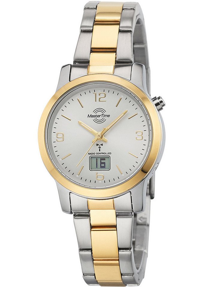 MASTER TIME Quarzuhr Master Time MTLA-10305-12M Funk Basic Series Damenuhr 34mm 3ATM Master Time MTLA-10305-12M Funk Basic Series Damenuhr 34mm 3ATM von MASTER TIME