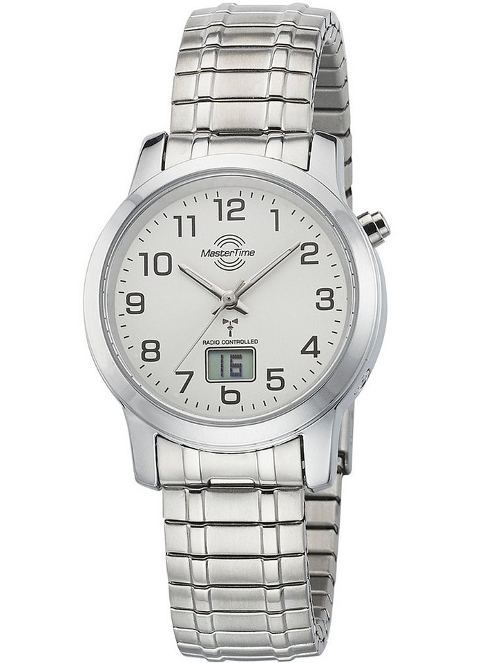 MASTER TIME Quarzuhr Master Time MTLA-10307-12M Funk Basic Series Damenuhr 34mm 3ATM Master Time MTLA-10307-12M Funk Basic Series Damenuhr 34mm 3ATM von MASTER TIME