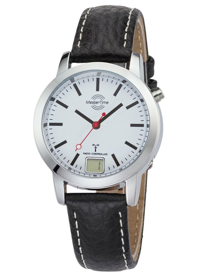 MASTER TIME Quarzuhr Master Time MTLA-10593-21L Funk Basic Bahnhofsuhr Damenuhr 34mm Master Time MTLA-10593-21L Funk Basic Bahnhofsuhr Damenuhr 34mm von MASTER TIME