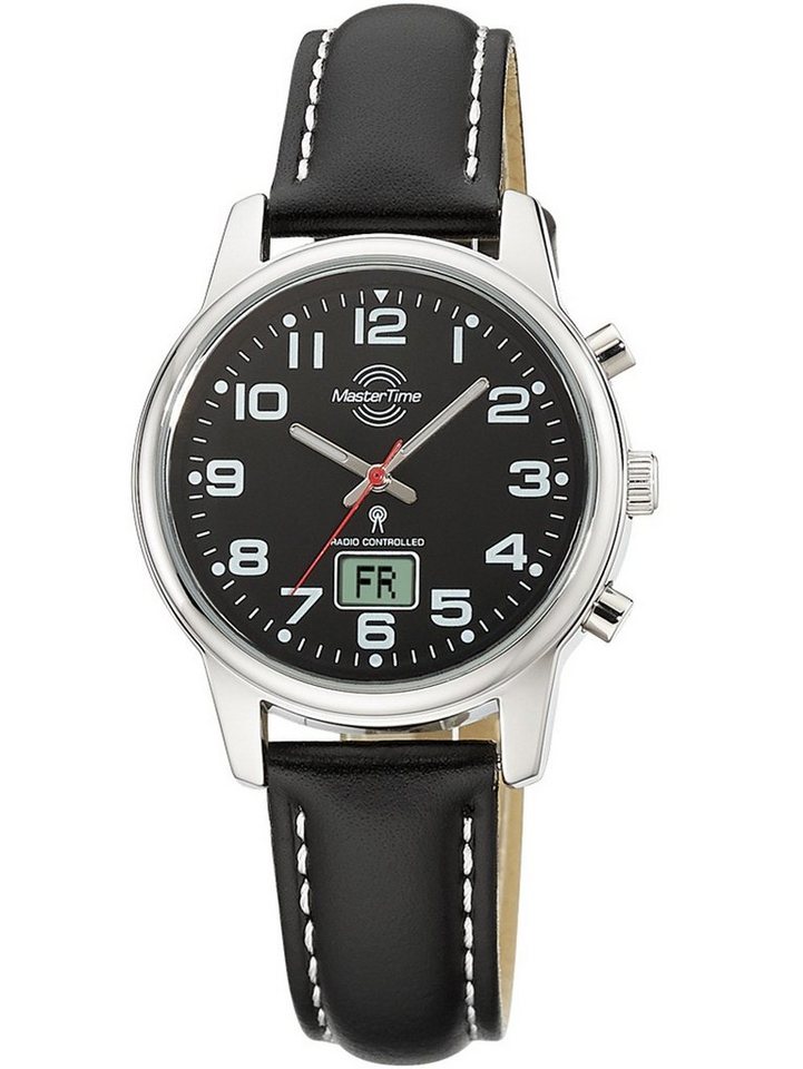 MASTER TIME Quarzuhr Master Time MTLA-10819-22L Funkuhr Damenuhr 34mm 3ATM Master Time MTLA-10819-22L Funkuhr Damenuhr 34mm 3ATM von MASTER TIME