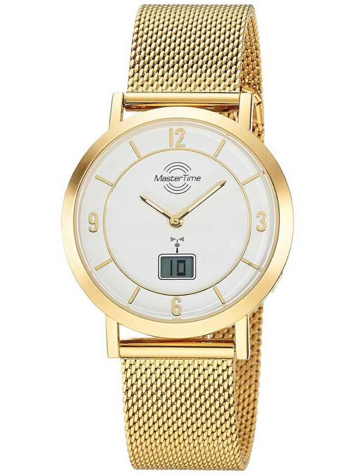 MASTER TIME Quarzuhr Master Time MTLA-10949-12M Damenuhr Funk Advanced Series 36mm 3ATM Master Time MTLA-10949-12M Damenuhr Funk Advanced Series 36mm 3ATM von MASTER TIME