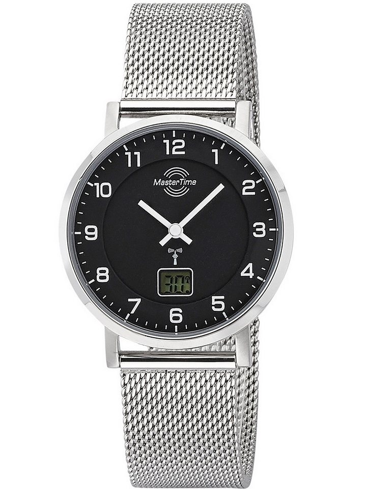 MASTER TIME Quarzuhr Master Time MTLS-10738-22M Funk Advanced 36mm 5ATM Master Time MTLS-10738-22M Funk Advanced 36mm 5ATM von MASTER TIME